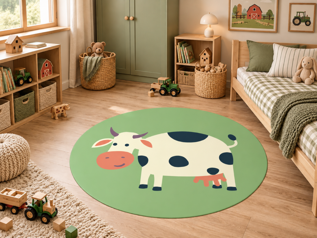 Wykładzina PCV Krowa dla Dzieci 150 cm