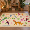 Wykładzina PCV Czarna Kostka do Gry 110×120 cm