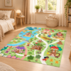 Wykładzina PCV Pozycja Półksiężyca w Jodze 150×100 cm