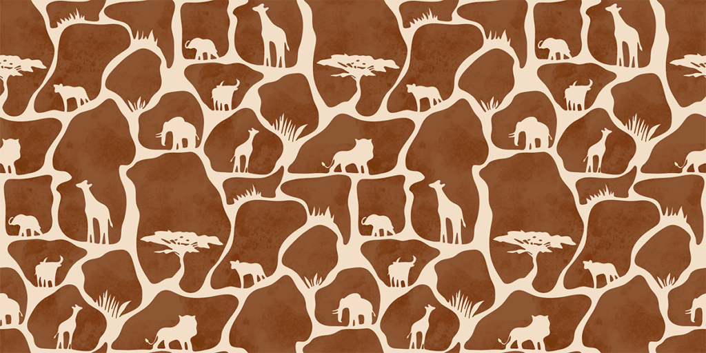 Wykładzina PCV Afrykańskie Safari 150×75 cm