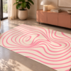 Wykładzina PCV Linie w Stylu Boho 150×100 cm