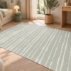 Wykładzina PCV Brązowy Odcisk Psiej Łapy 150 cm