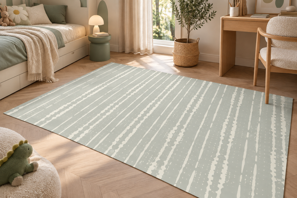 Wykładzina PCV Linie w Stylu Boho 150×100 cm