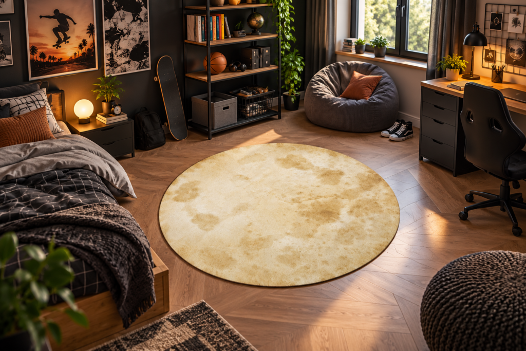 Wykładzina Dywanowa Księżyc w Pełni 150 cm