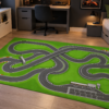 Wykładzina PCV Gra Planszowa Wiejskie Życie 120×100 cm